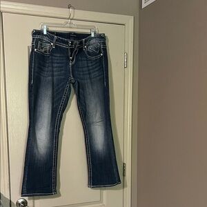 Vigoss Dark Blue Flare Jeans